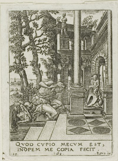 Narcissus door Etienne Delaune