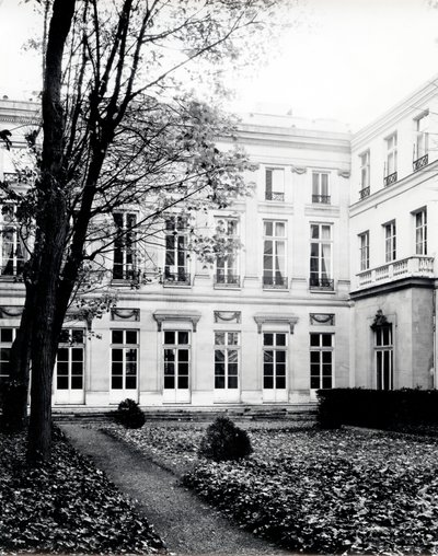 Maison Alexandre, gevel aan de tuin (16, rue de la ville l