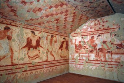Etruskische kunst: fresco