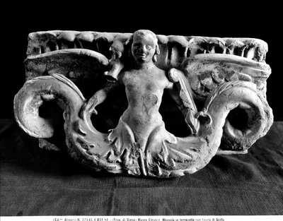 Rand met het figuur van Scilla door Etruscan