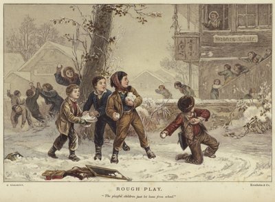 Ruw Spel door Eugene Alexis Girardet
