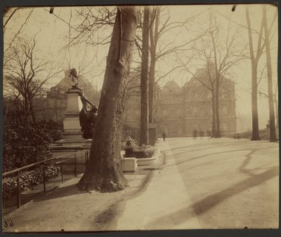 Luxemburgse Tuin door Eugène Atget