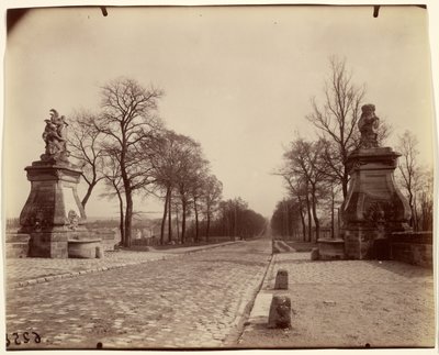 Juvisy, de mooie fonteinen door Eugène Atget