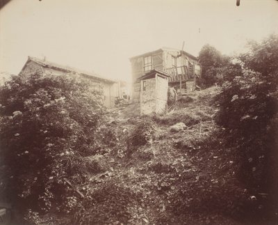 Poterne des Peupliers door Eugène Atget