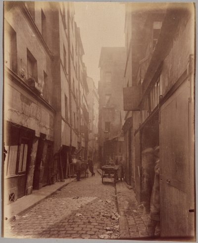 Rue de Venise door Eugène Atget