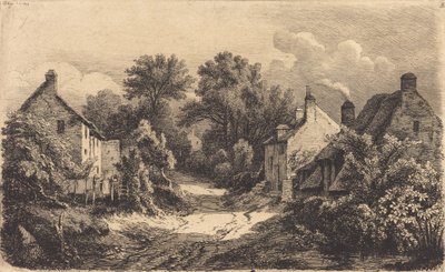 Le chemin de Garens door Eugene Bléry