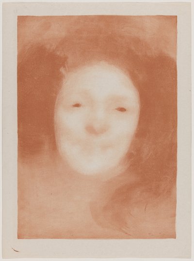 Studie einer Frau door Eugène Carrière