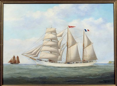 Le trois mâts Saint Simon door Eugene Grandin