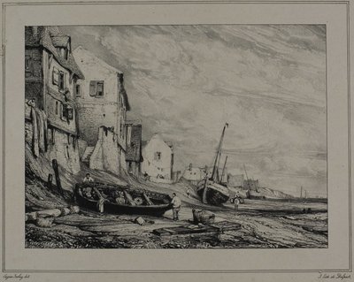 Normandië door Eugene Isabey
