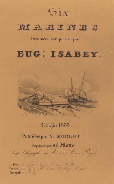 Zes mariniers door Eugene Isabey