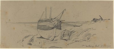 St. Valery sur somme door Eugene Isabey