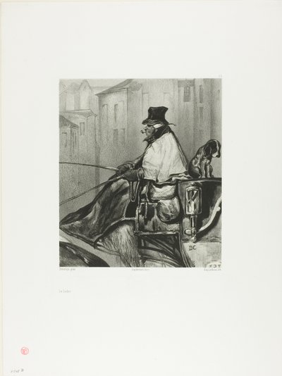 De koetsier door Eugene Leroux