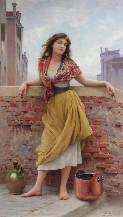 De waterdrager door Eugene de Blaas
