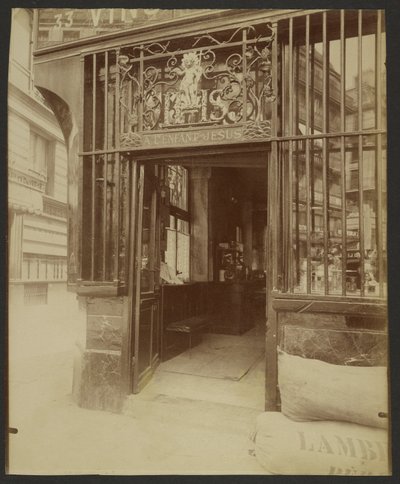 33 Bourdonnaisstraat door Eugène Atget
