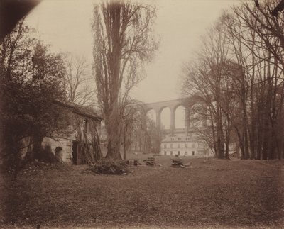 Arcueil-Cachan, Parc de Madame de Provigny door Eugène Atget