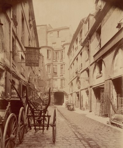 Drakenhof,1905 (foto) door Eugène Atget