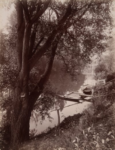 De Marne bij La Varenne door Eugène Atget