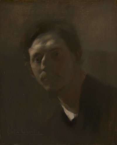 Armand Berton, ca. 1891 door Eugène Carrière