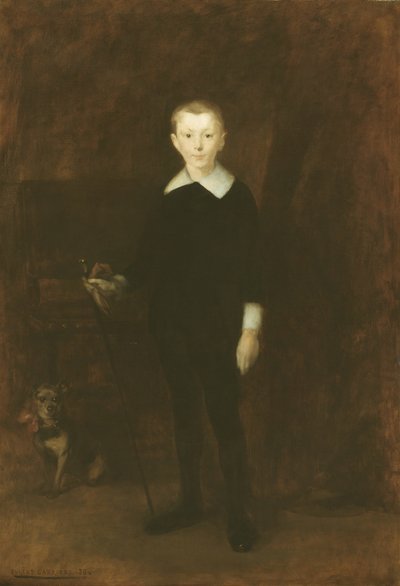 Portret van een jongen, 1886 door Eugène Carrière