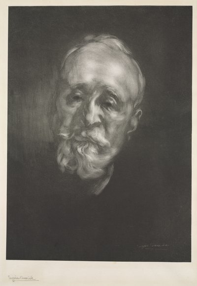 Puvis de Chavannes, 1897 door Eugène Carrière