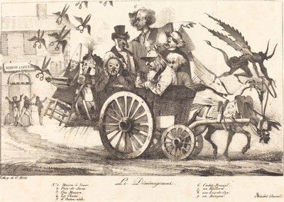 De Verhuizing van de Censuur door Eugène Delacroix