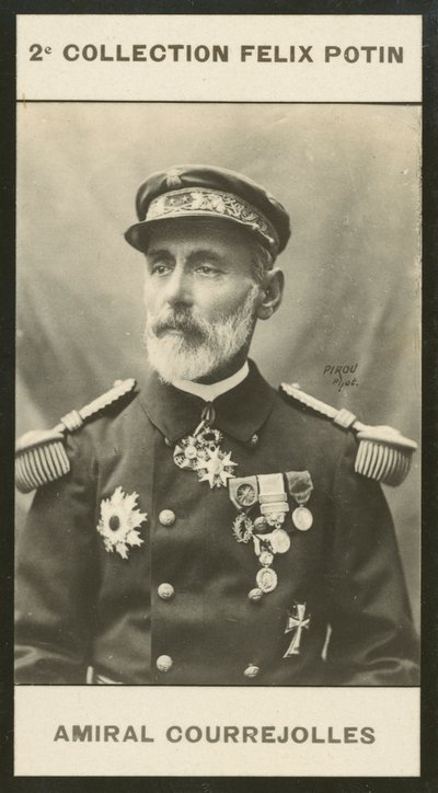 Admiraal Charles-Louis-Theobald Courrejolles door European Photographer