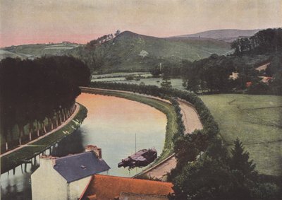 Chateaulin, Het Kanaal van Nantes naar Brest door European Photographer