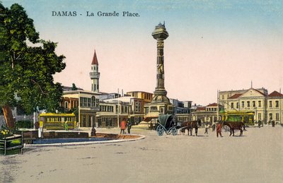 Damascus, Syrië, Plein door European Photographer