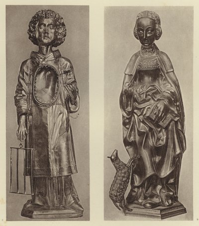 Munster i W, Die heilige Agnes; Minden, St Laurentius door European Photographer