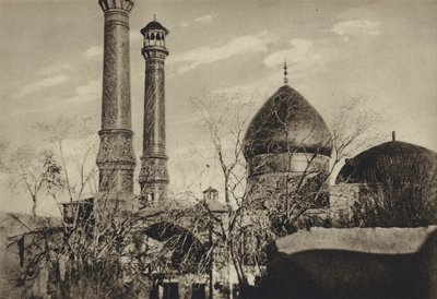 Perzië, Teheran, Graf van Abdoll Asim door European Photographer