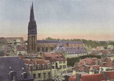 Quimper, uitzicht vanaf de Mont Frugy door European Photographer