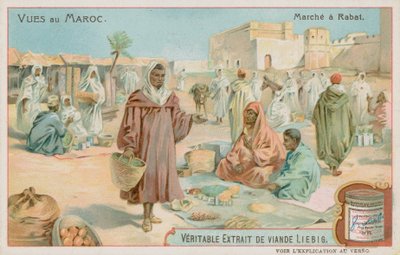 Een Markt in Rabat door European School