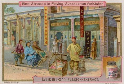 Een straat in Peking door European School