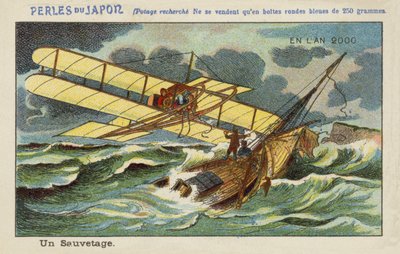 Een redding op zee in het jaar 2000 door European School