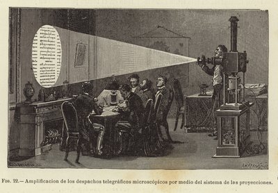 Versterking van telegrafische berichten door European School