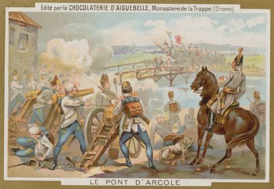 Slag bij de Brug van Arcole, Italië, 1796 door European School