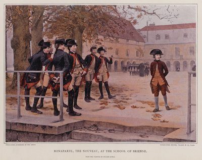 Bonaparte op de school van Brienne door European School