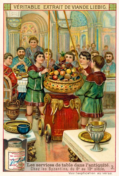 Byzantijns tafelgerei, 8e-13e eeuw door European School