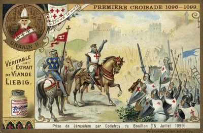 Inname van Jeruzalem door Godfried van Bouillon, Eerste Kruistocht, 15 juli 1099 door European School