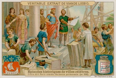 Clovis kiest Parijs als zijn hoofdstad in 508 n.Chr. door European School