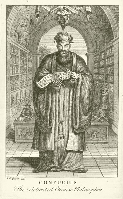 Confucius, de beroemde Chinese filosoof door European School