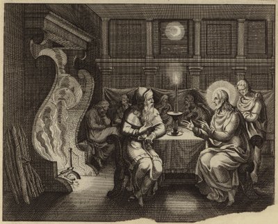 Gesprek van Jezus Christus en Nicodemus door European School
