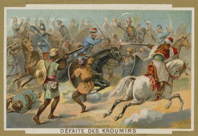 Nederlaag van de Kroumirs door de Fransen, Tunesië, 1881 door European School