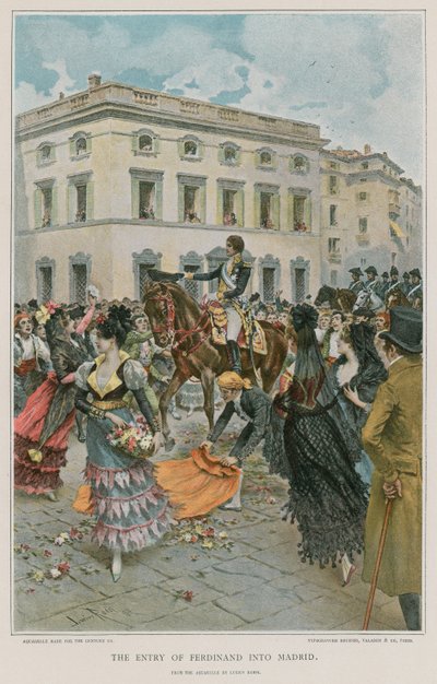 De intocht van Ferdinand in Madrid door European School