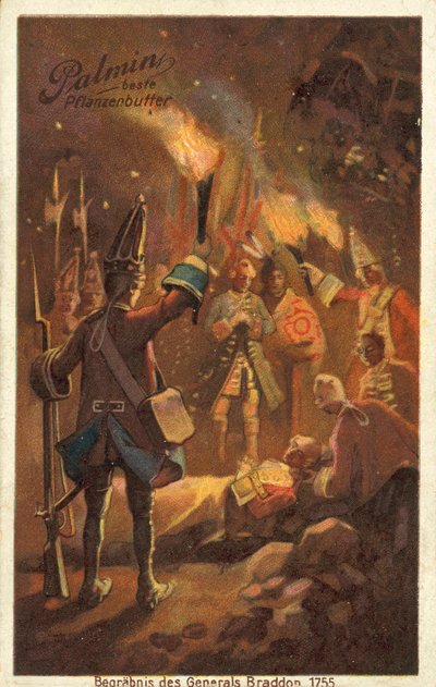 Beroemde momenten uit de Amerikaanse geschiedenis (kleurenlitho) door European School