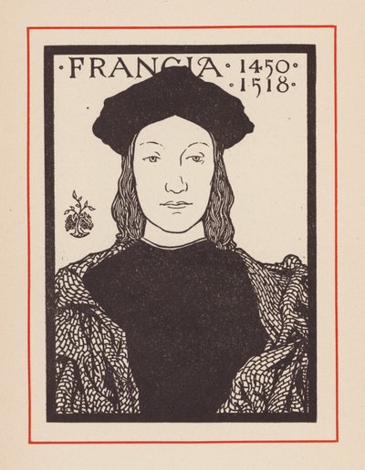 Francesco Francia, Italiaans kunstenaar (litho) door European School
