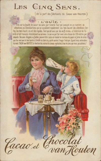 Gehoor (chromolitho) door European School
