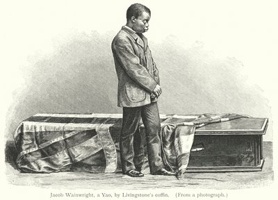 Jacob Wainwright, een Yao, bij Livingstone