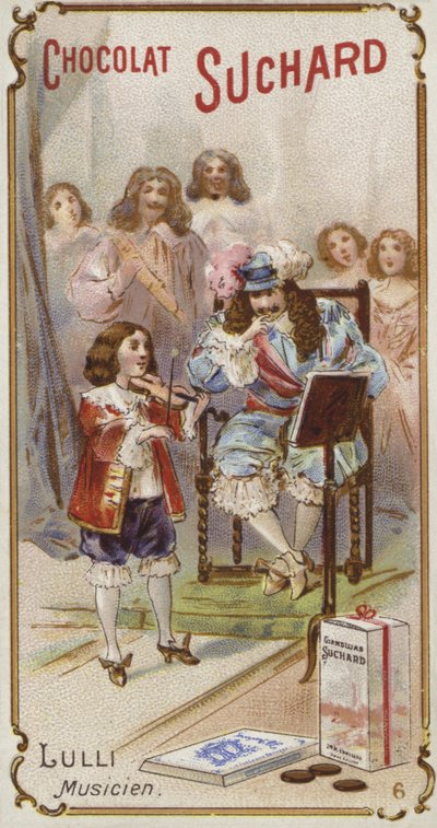 Jean-Baptiste Lully, Franse muzikant en componist, als kind door European School