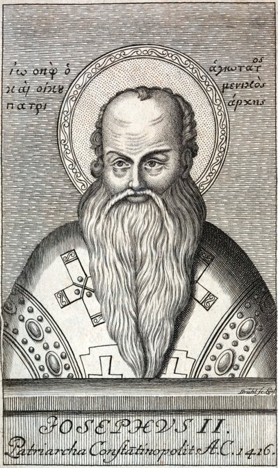 Joseph II, Patriarch van Constantinopel door European School